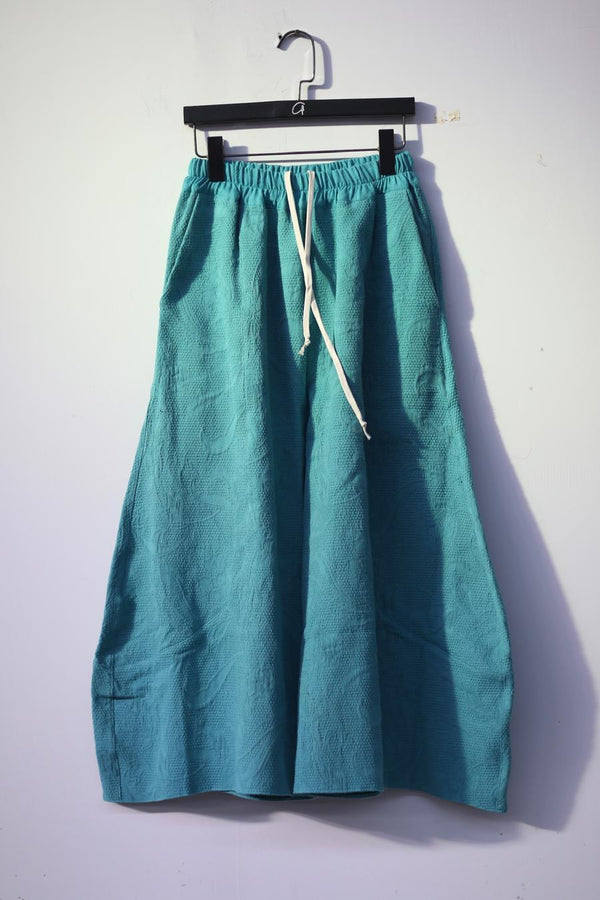 By WALID NONIE trousers 1312523W SS22 blue -green